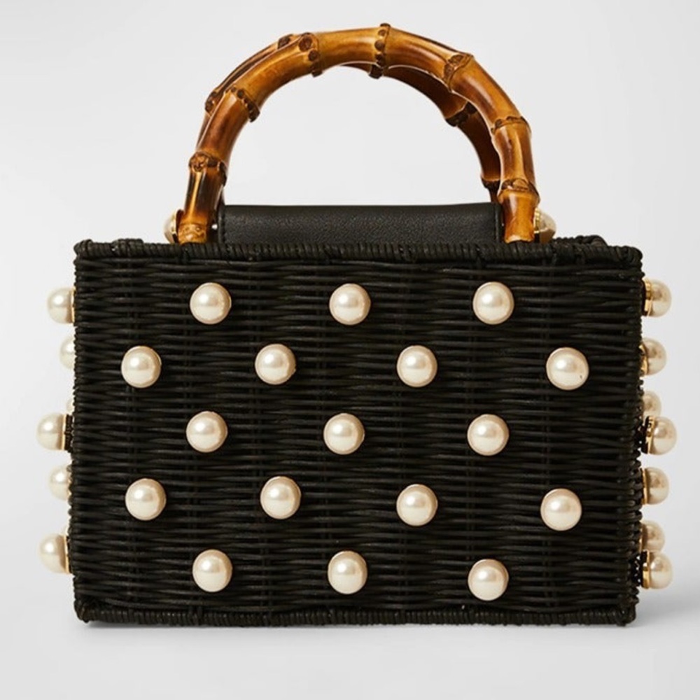 BTB Los Angeles Pearl beaded bag
